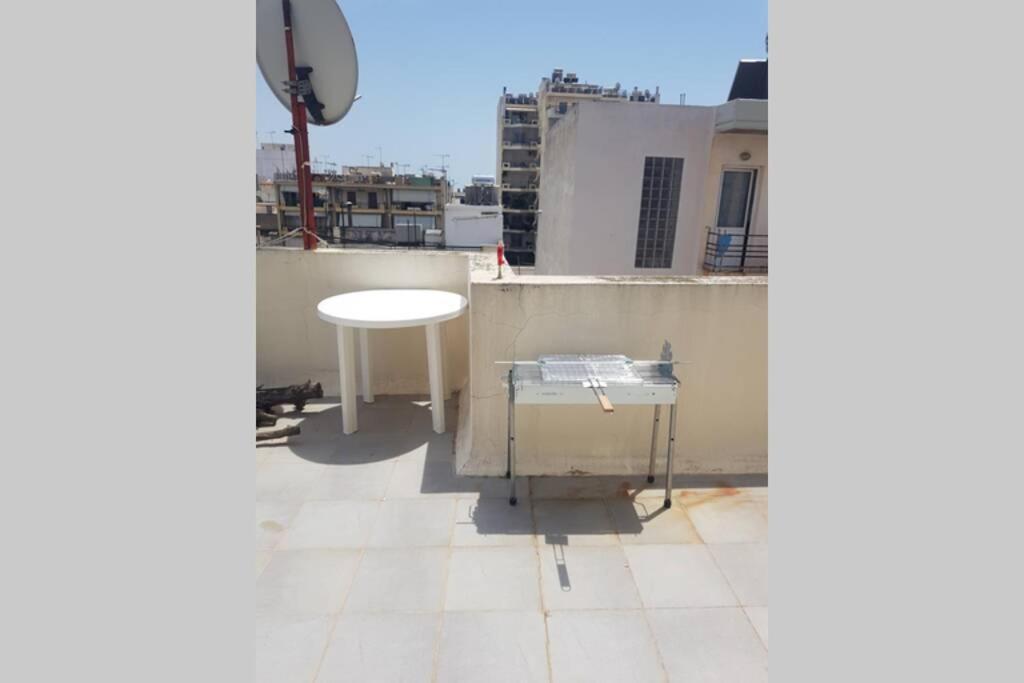 Terrace Roof Room @ Koridallos Metro St. & Piraeus Port Luaran gambar
